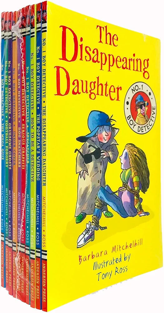 No.1 Boy Detective 10 Book Set Collection Pack