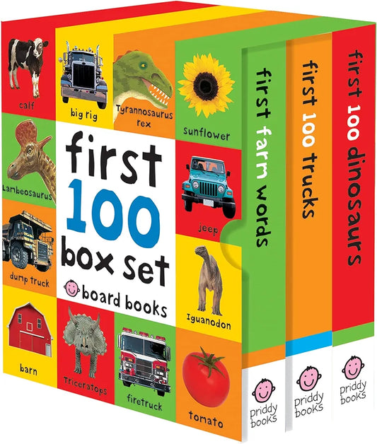 First 100 Dinosaurs / Farm / Trucks