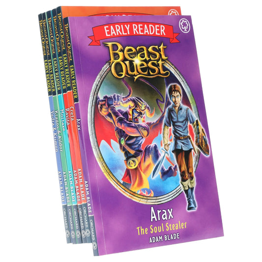 Beast Quest Early Reader. 6 Book Set