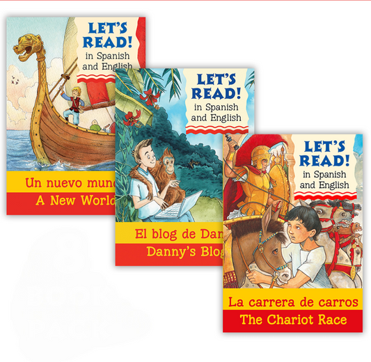 Let's Read Spanish and English (Pack de 3)
