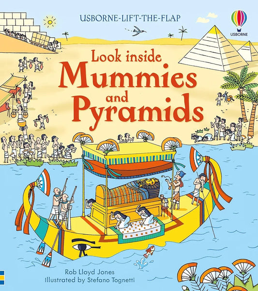 Usborne Lift the Flap Look Inside Mummies and Pyramids